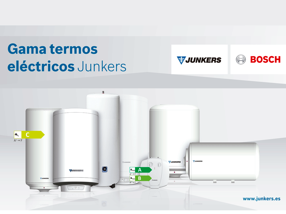 TERMO ELECTRICO JUNKERS 120 LITROS