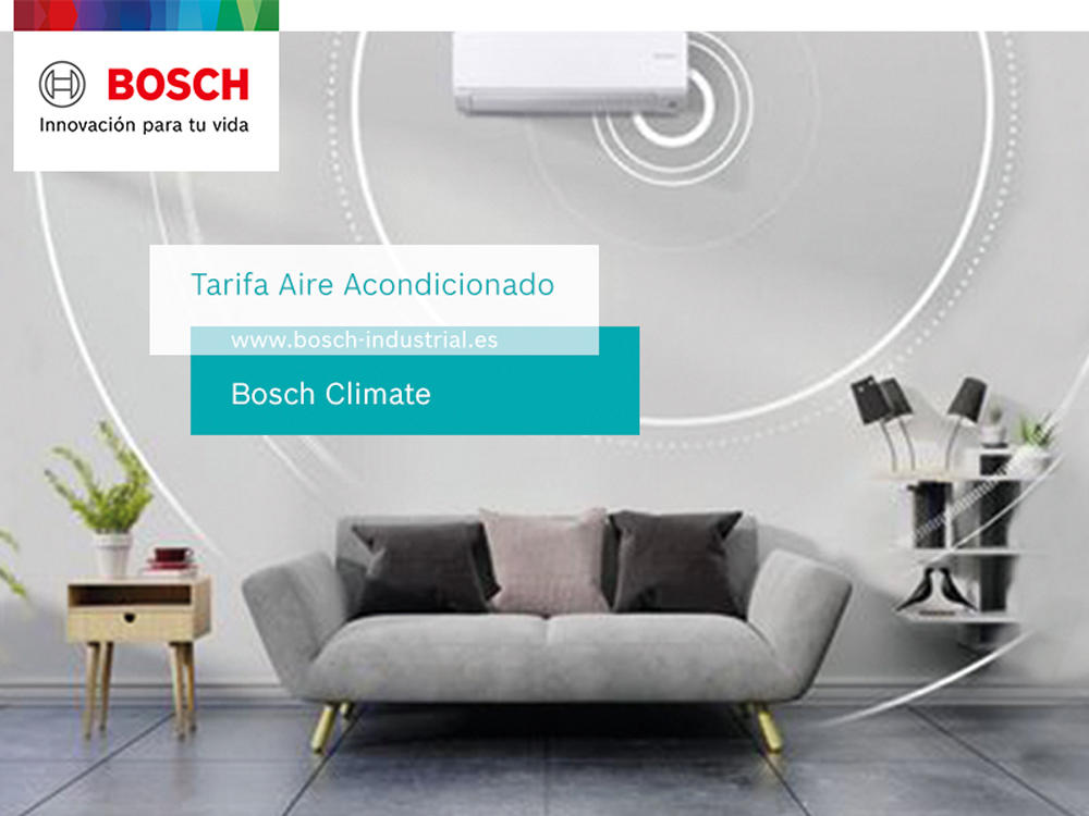 Bosch presenta su nuevo cat logo de aire acondicionado comercial