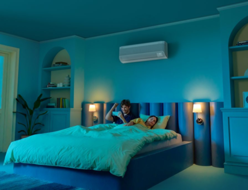 Incluso en las calurosas noches de verano, la tecnología WindFree™ de Samsung garantiza un sueño reparador