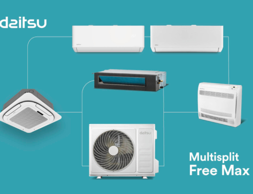 Eurofred presenta el nuevo sistema Daitsu Multisplit Free Max, la unión perfecta entre eficiencia energética y versatilidad para todo tipo de espacios